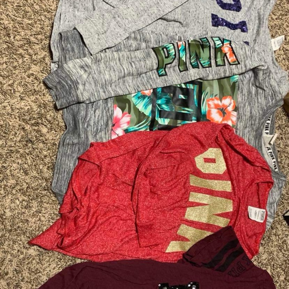 PINK/Victoria secret hoodies and shirts